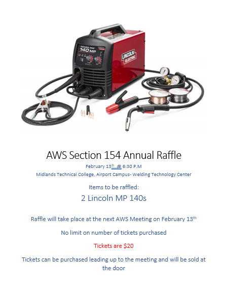 AWS Meeting Thursday, February 13th, 2025, at 6:30 PM.